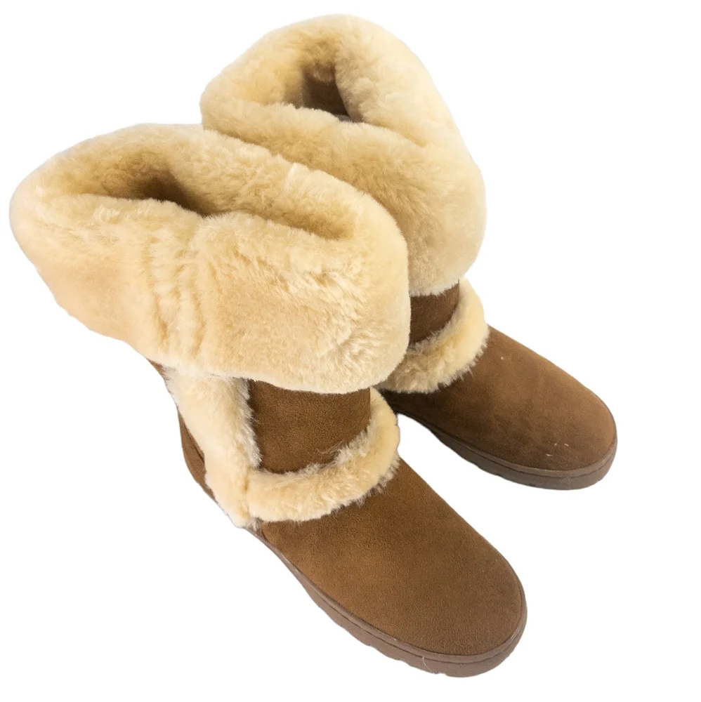 Style & Co Witty Cold-Weather Boots Tan -7 - Picture 7 of 8